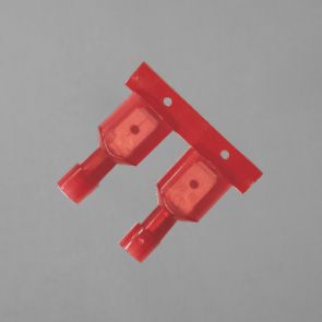 尼龙全绝缘护套公插端子（椭圆口）