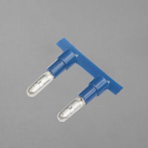 绝缘护套子弹形公插端子